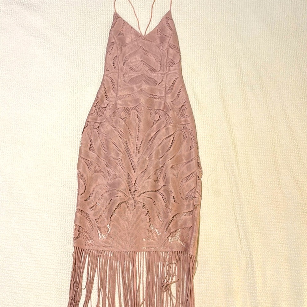 Jaus Khaleesi dress in dusty pink